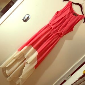 Lightweight high-low dress
